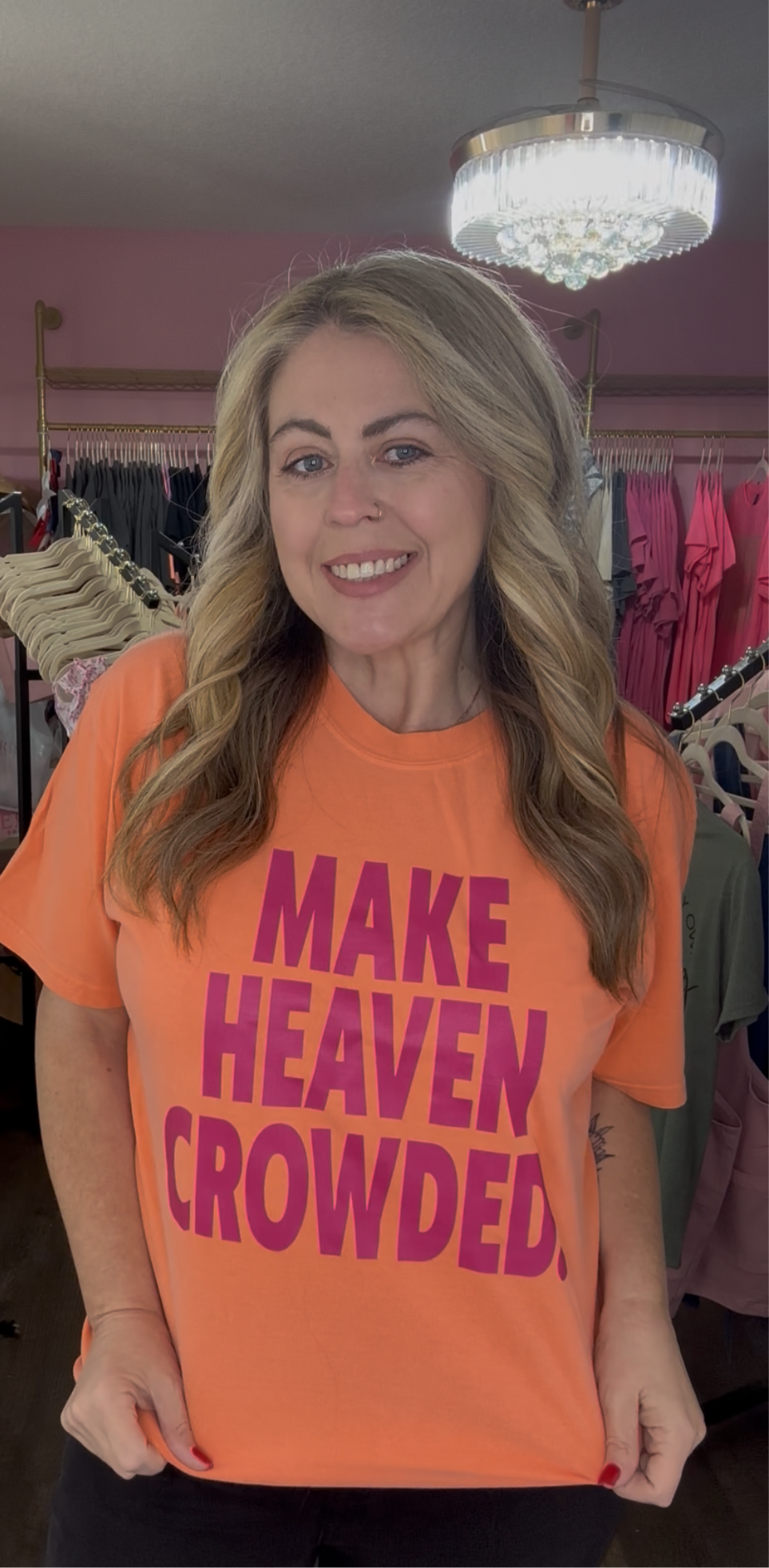 Make Heaven Crowded Tee