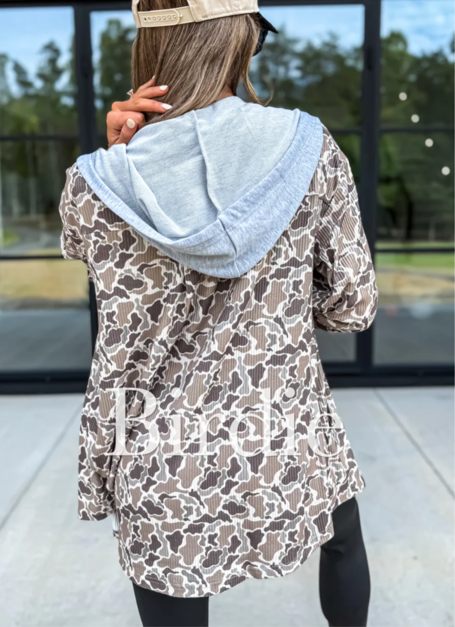 PRE ORDER DUCK CAMO SHACKET