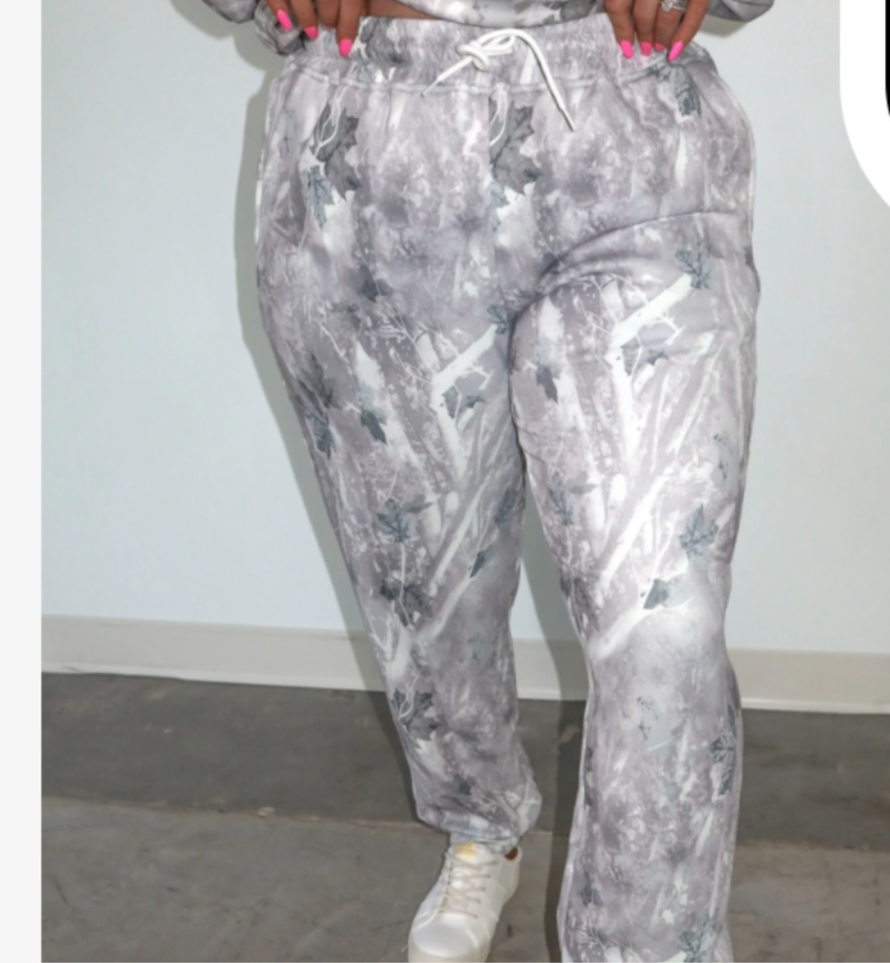 Birdie Grey Camo Joggers
