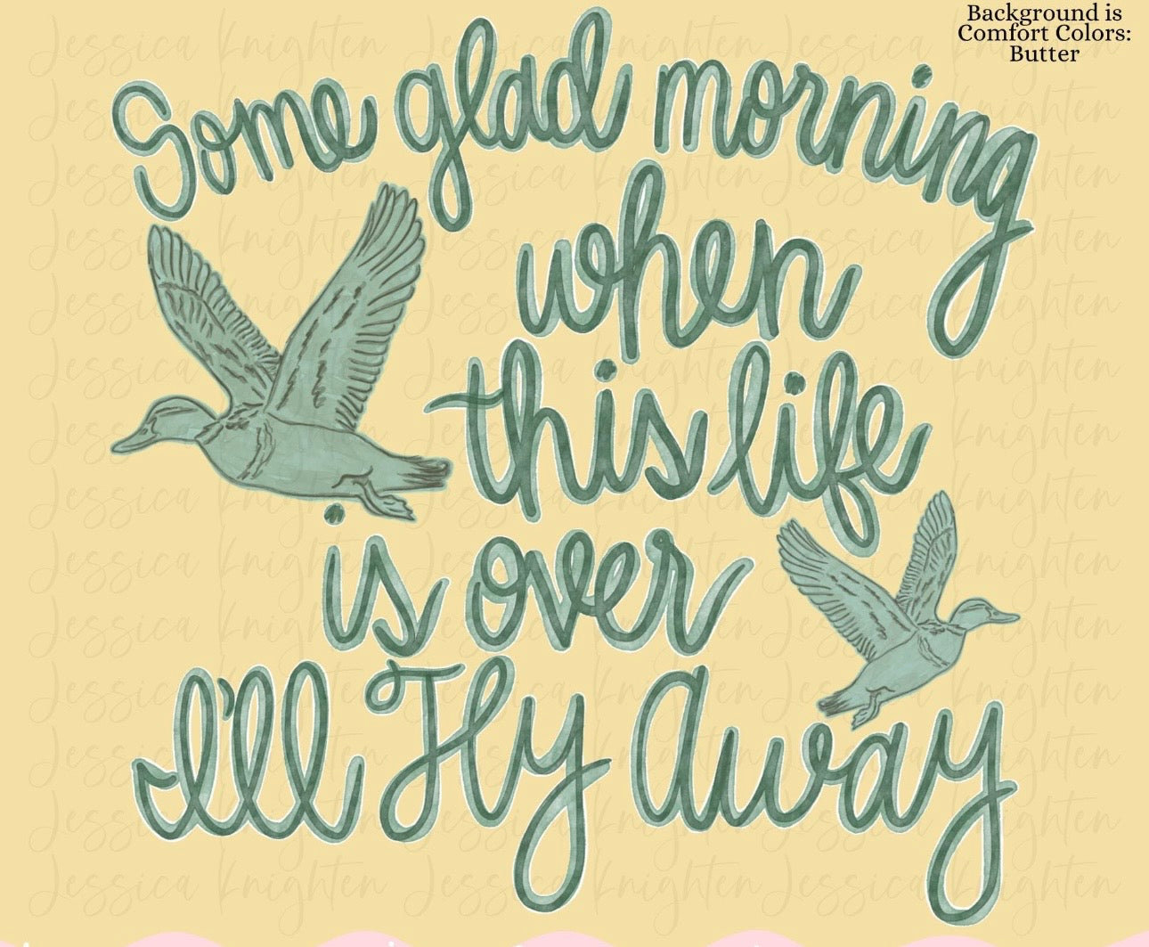 I’ll Fly Away Comfort Colors