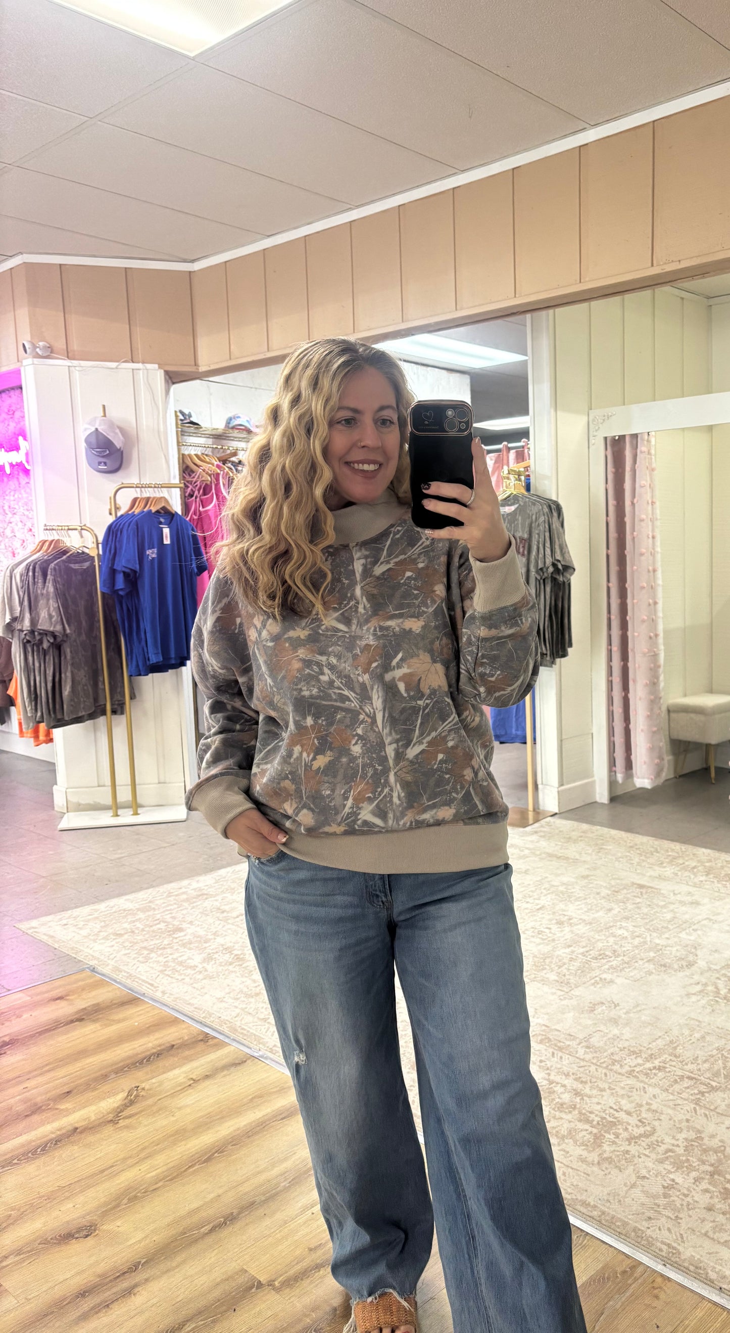 Camo Mockneck