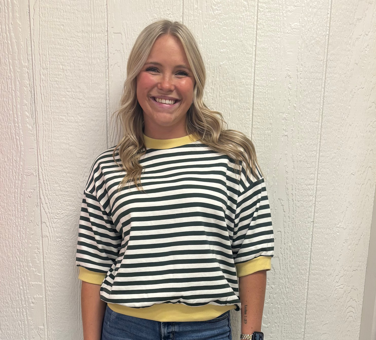 Sunny Side Stripe Top
