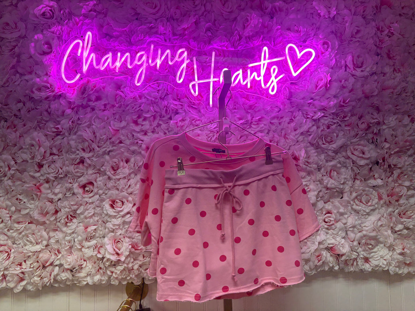 Pink Polkadot Set