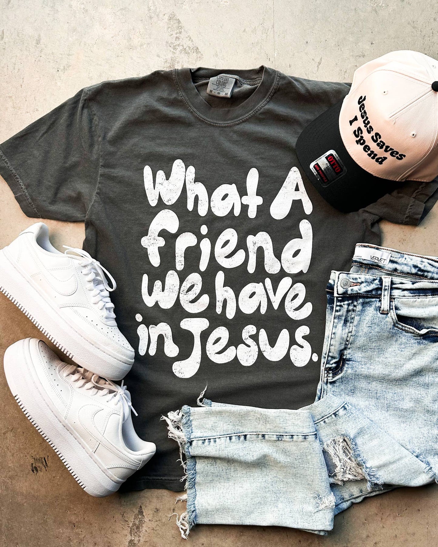 What A Friend Short Sleeve Graphic Tee