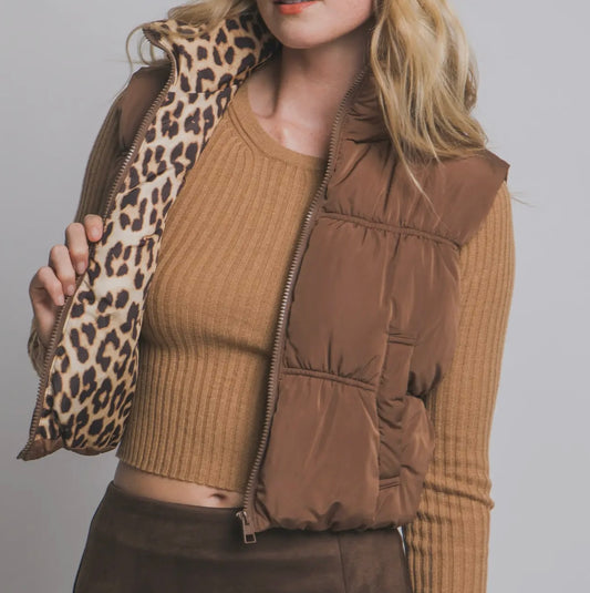 Reversible Animal Print Jacket