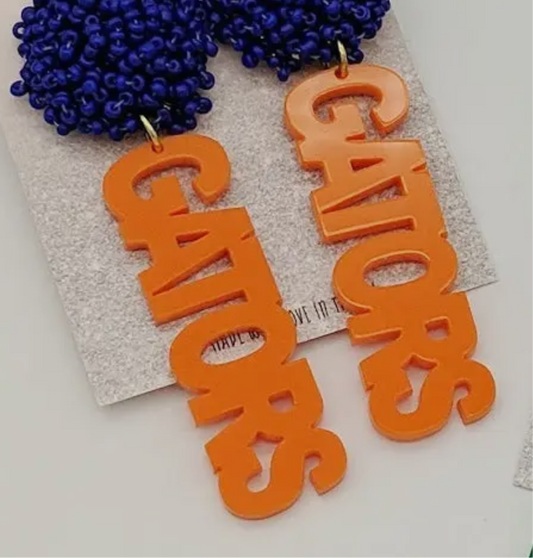 Gator Earrings