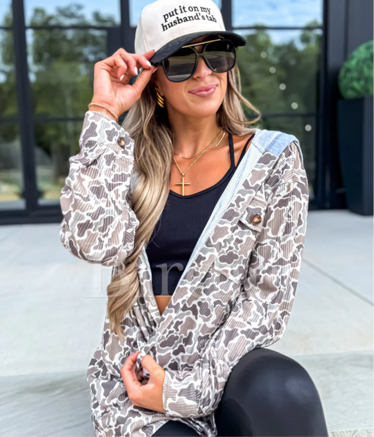 PRE ORDER DUCK CAMO SHACKET