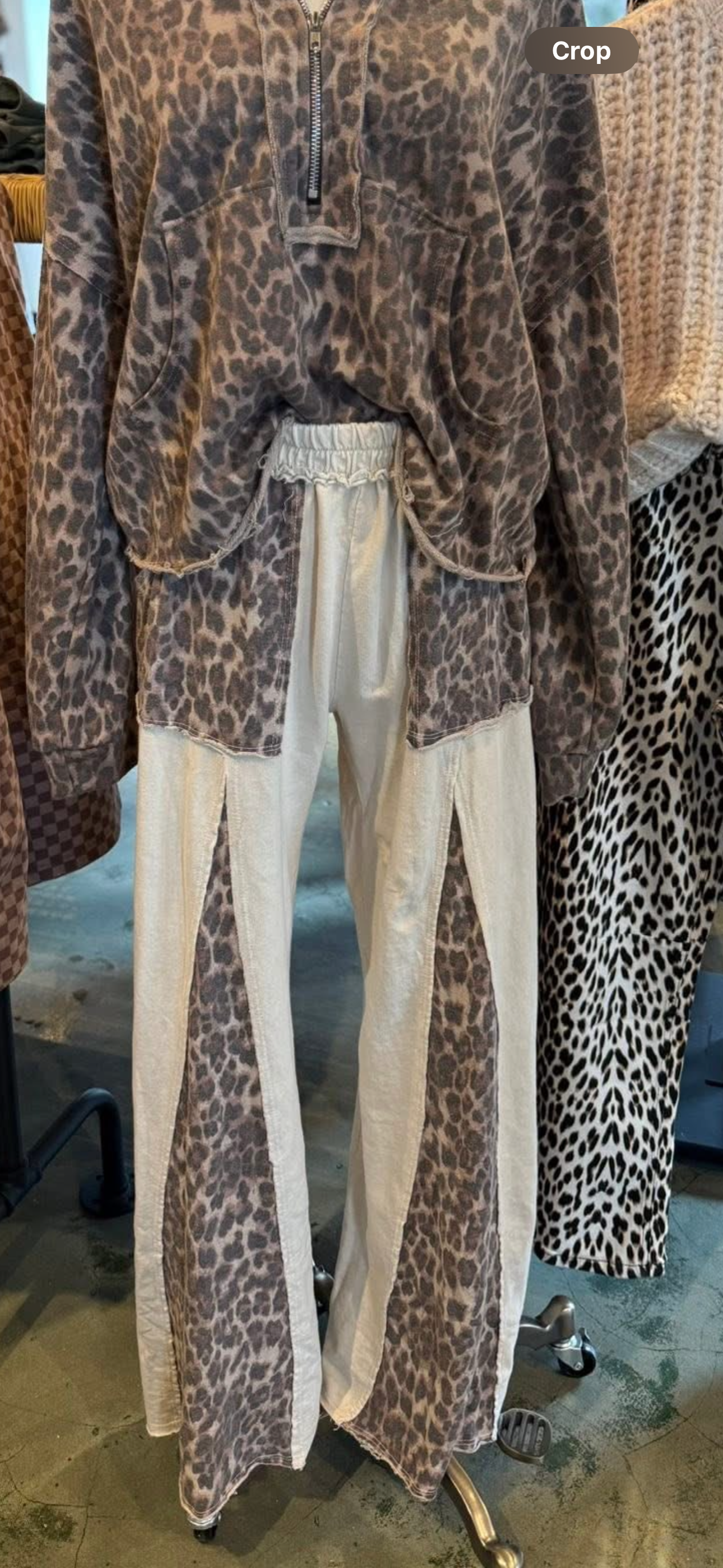 Natural leopard flare