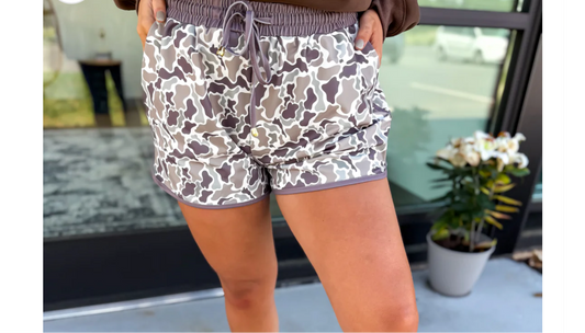 Birdie Camo Crush Active Shorts