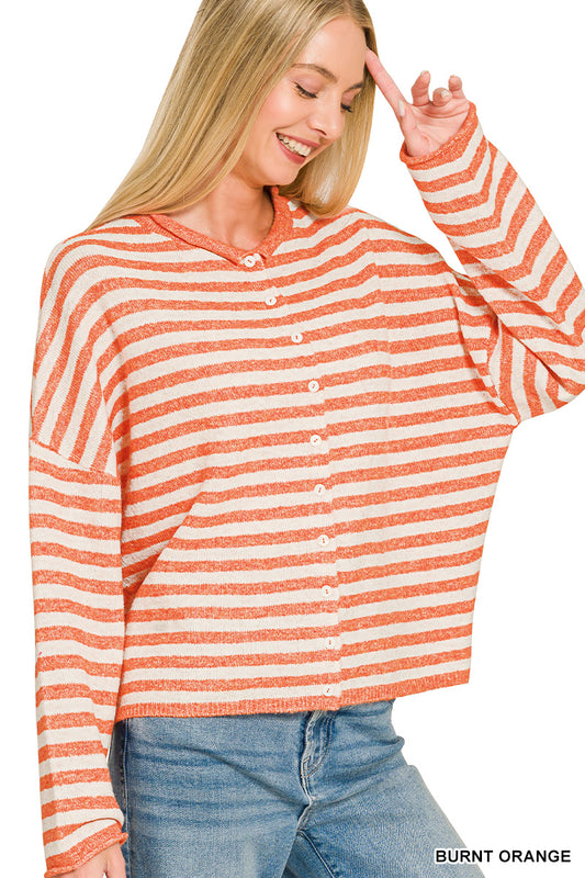 Autumn Stripe Cardigan