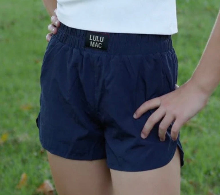 Lulu Mac Kids Shorts Navy