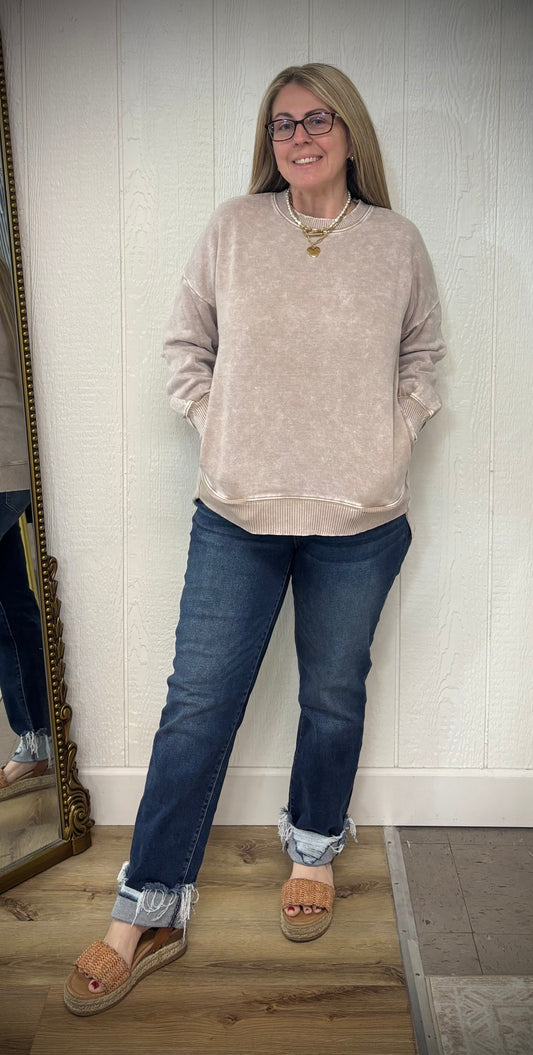 Ash Mocha Everyday Pullover