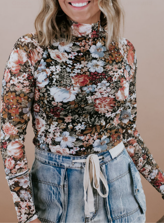 Touch of Fall Mesh shirt