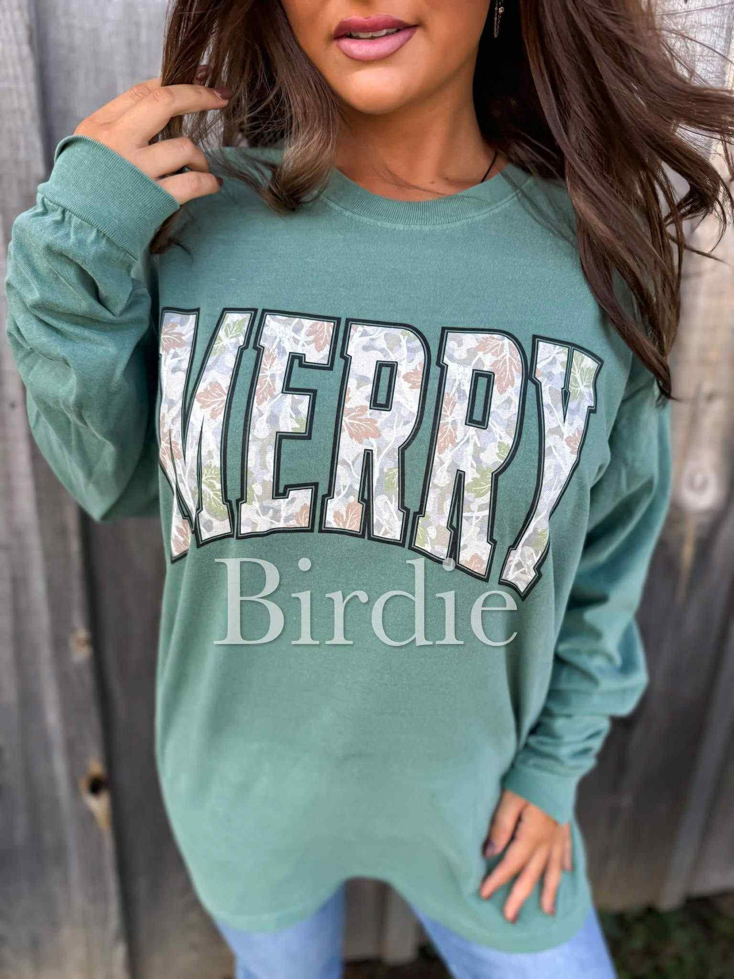 MERRY CAMO LONGSLEEVE
