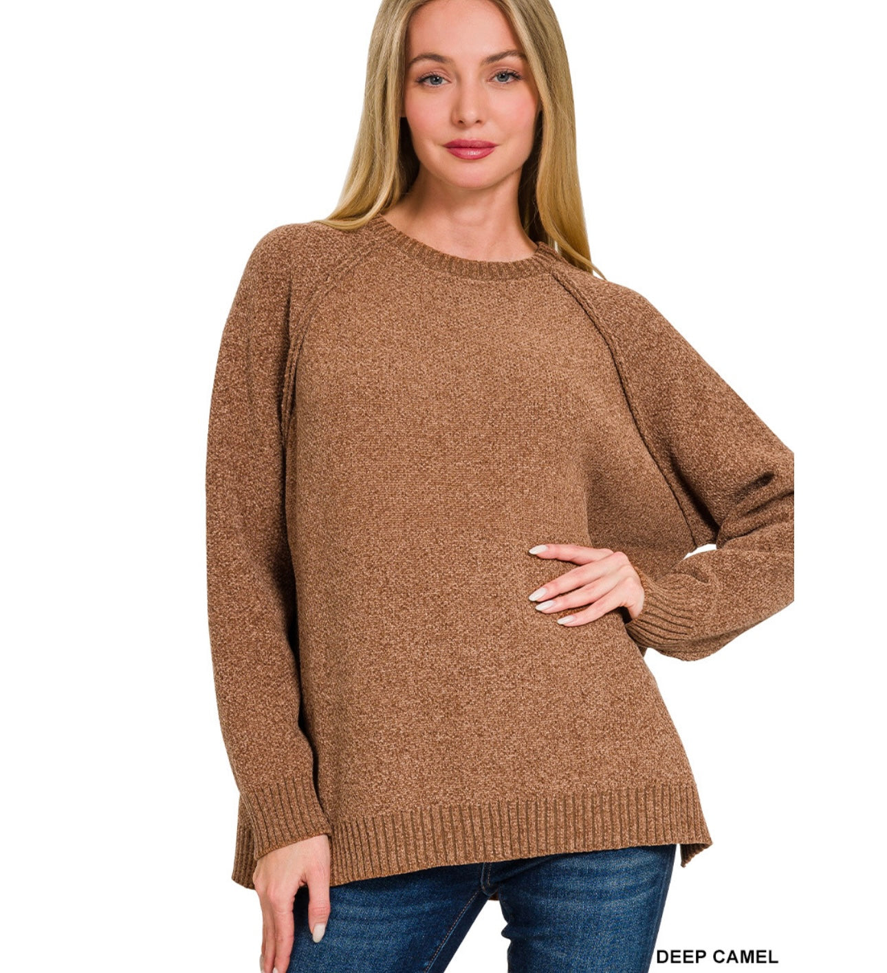 Zenana Chenille Sweater