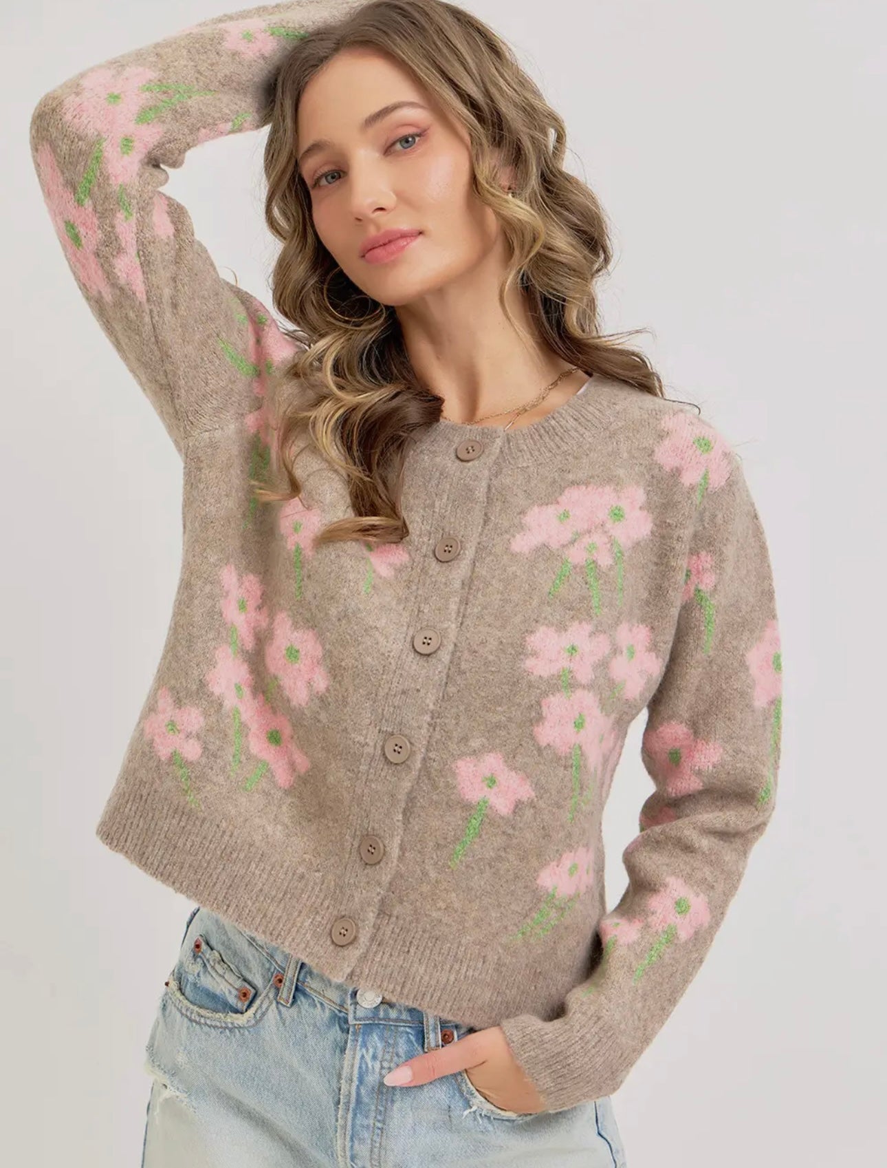 Blush Bloom Cardigan 🌸