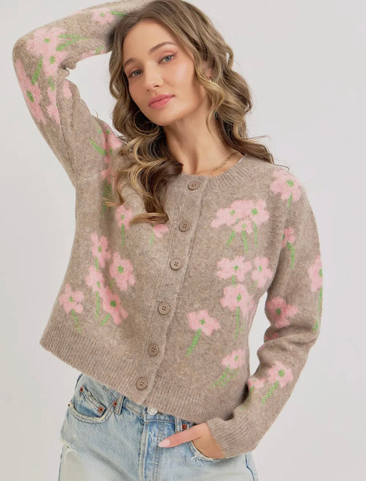 Blush Bloom Cardigan 🌸