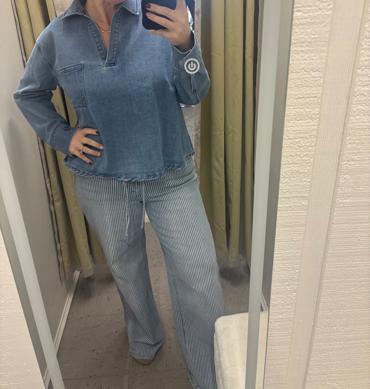 Denim Top