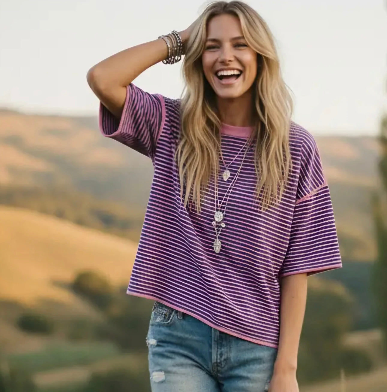 Rosy Days Tee