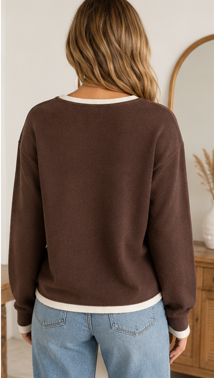 Cocoa & Cream Sweater