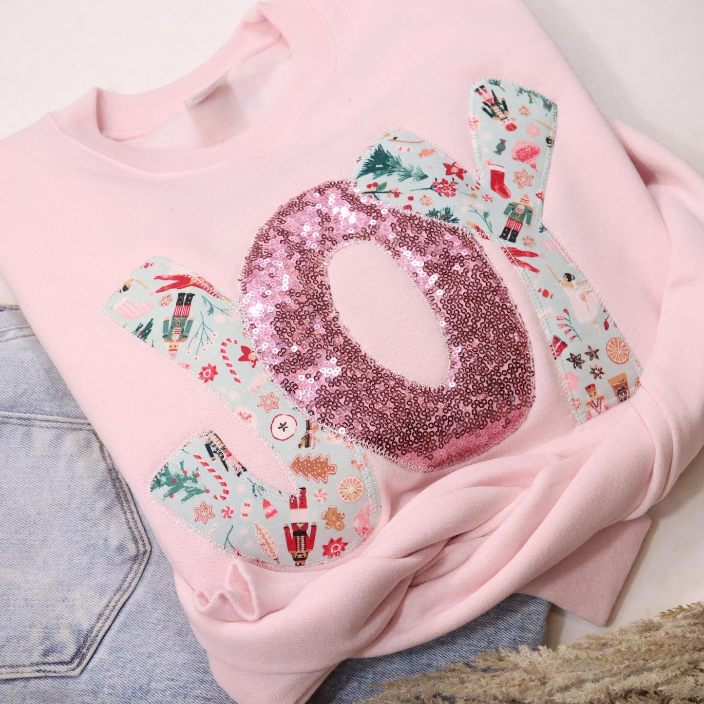 JOY Embroidered Sweatshirt