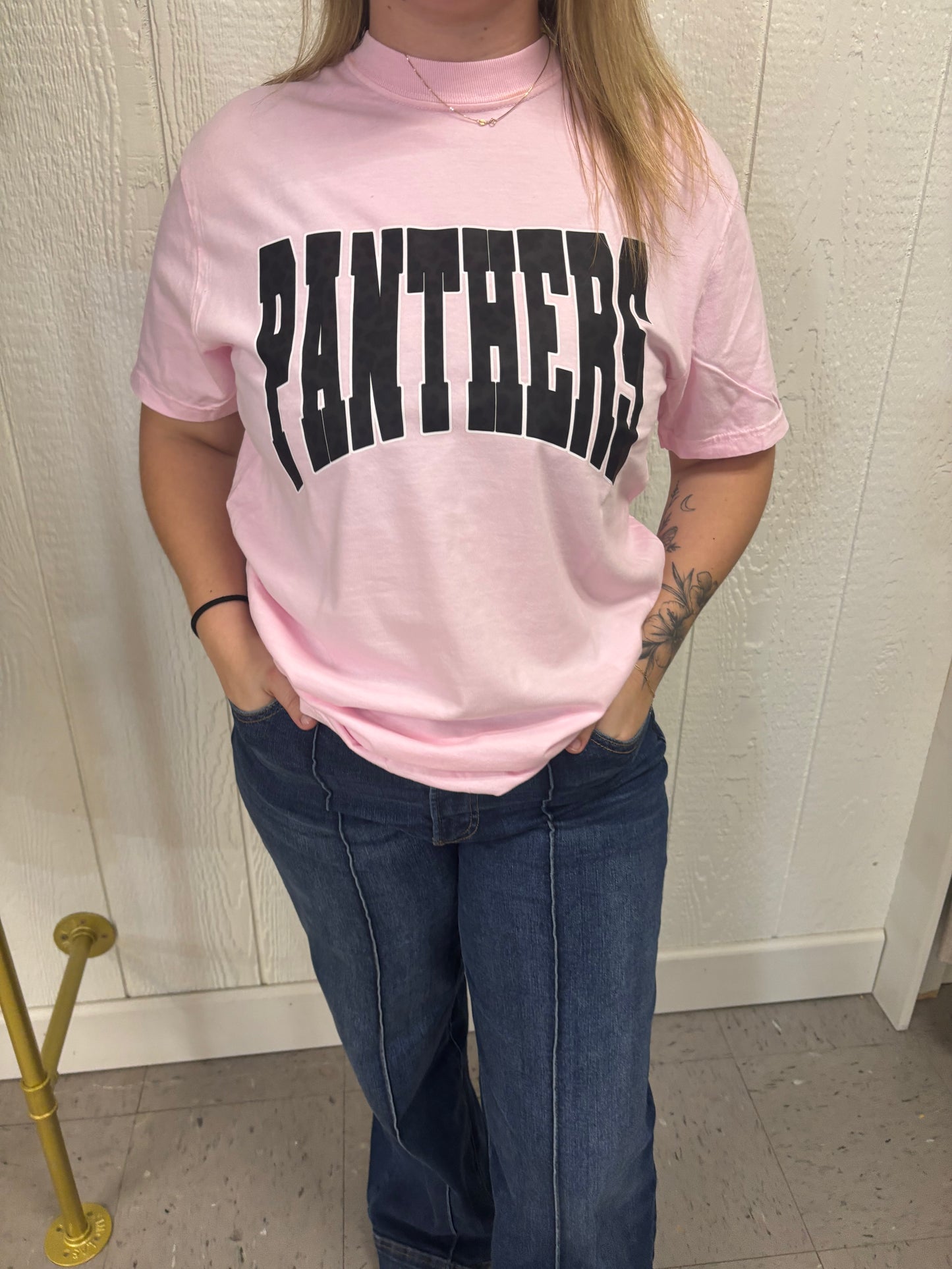 Panthers Leopard Tee