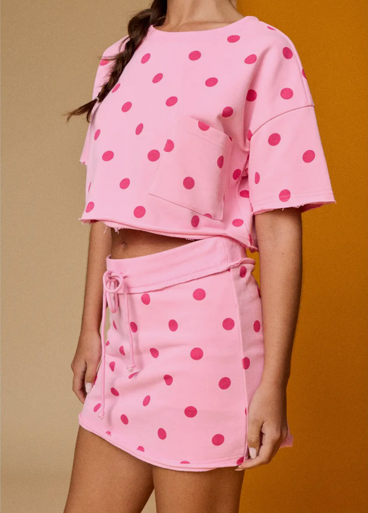 Pink Polkadot Set