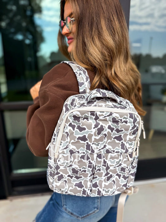 CAMO BACKPACK