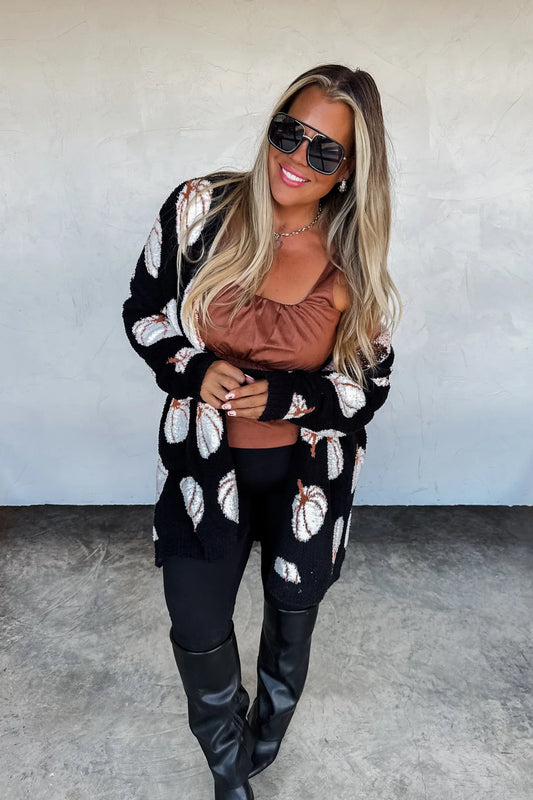 PREORDER- PUMPKIN CLOUD CARDIGAN