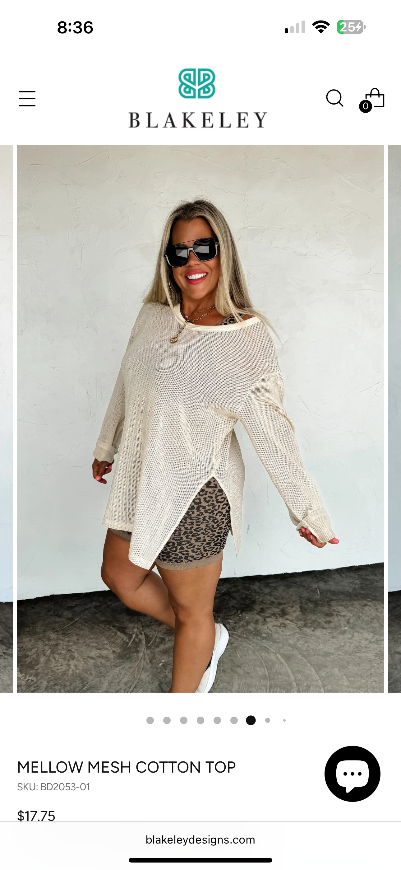Mellow Mesh Top