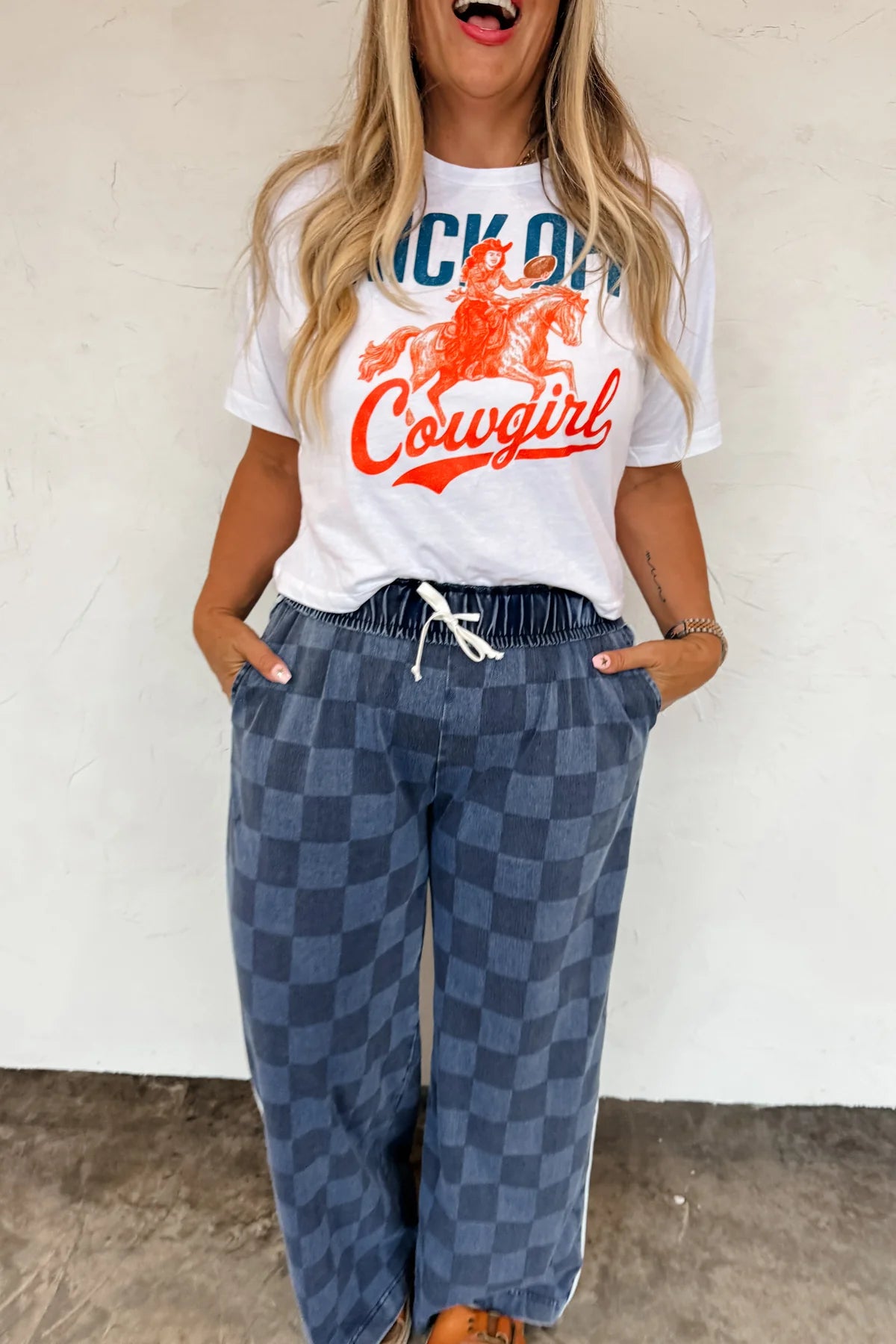 VICTORY CHECK PANTS