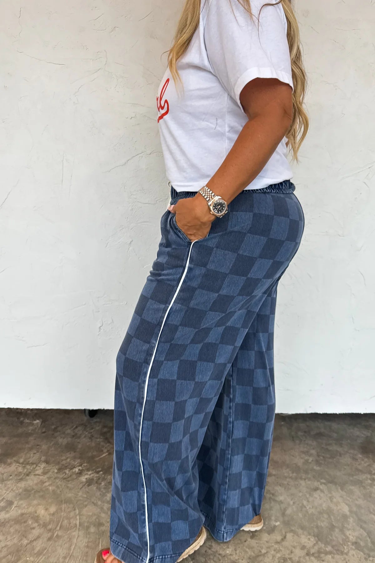 VICTORY CHECK PANTS