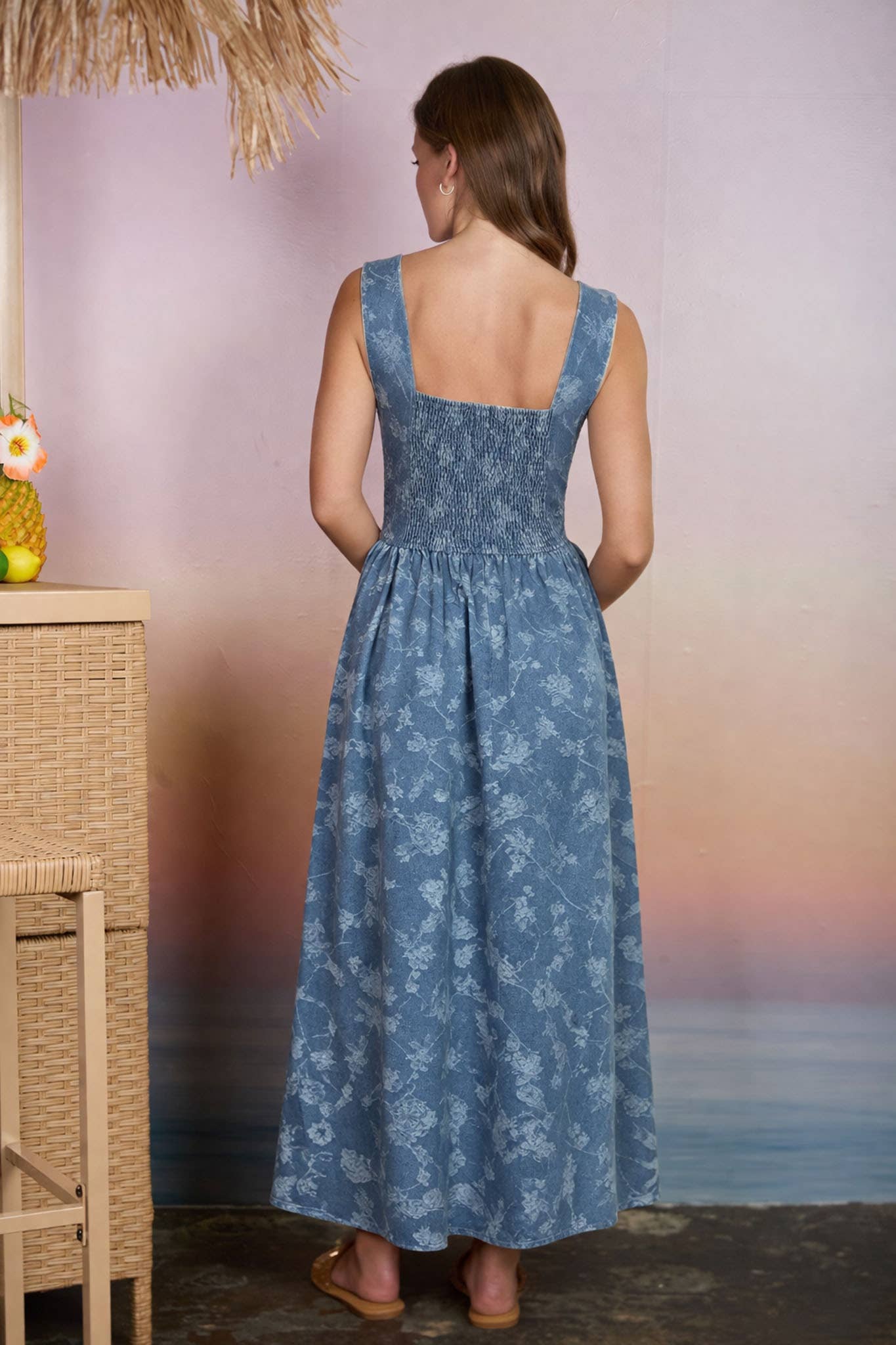 Blue Skies & Grace Denim Dress