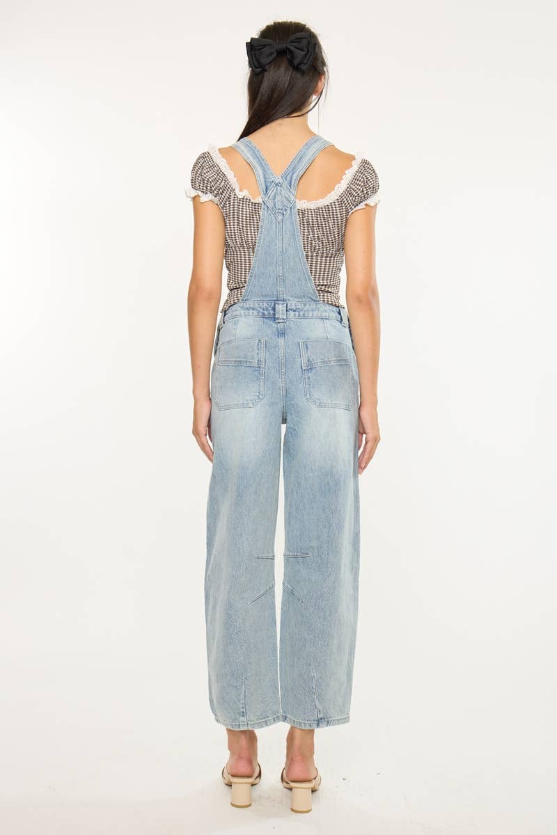 RELAXED BARREL OVERALLS: KANCAN